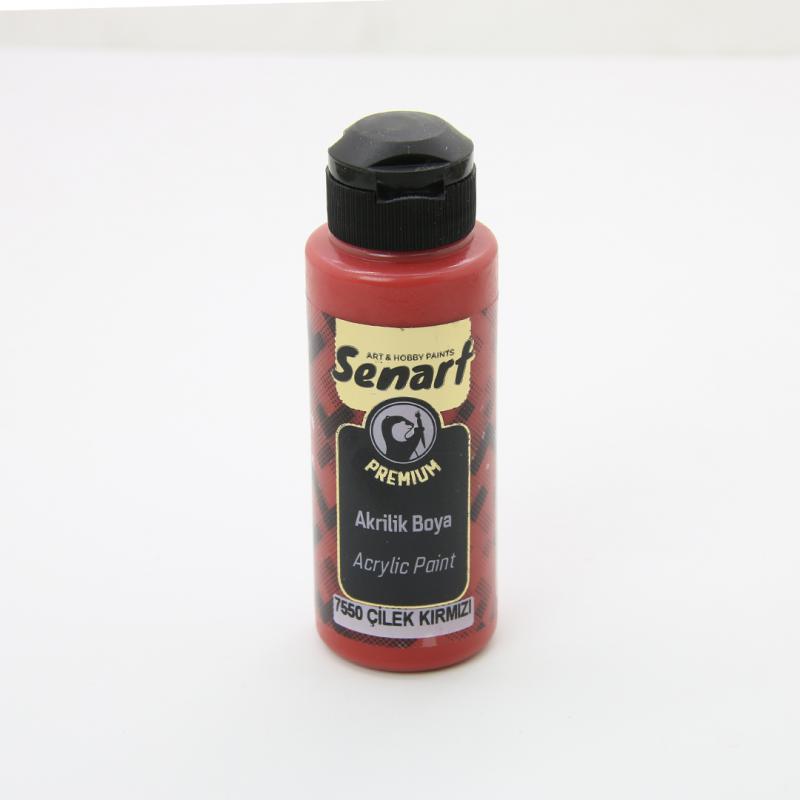 SENART%20PREMİUM%20AKRİLİK%207550%20ÇİLEK%20KIRMIZI%20120%20ML